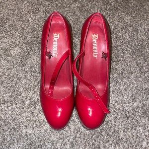 Hot red dance shoes 👠🌶